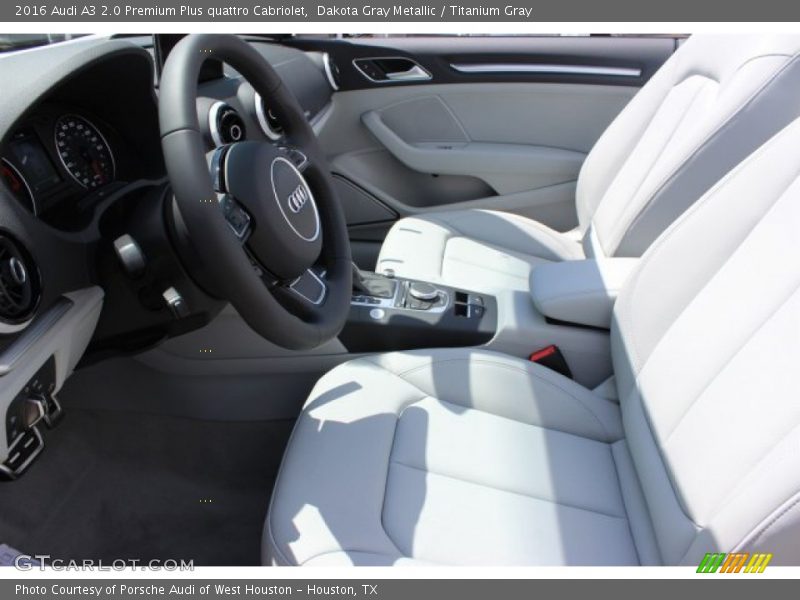 Front Seat of 2016 A3 2.0 Premium Plus quattro Cabriolet