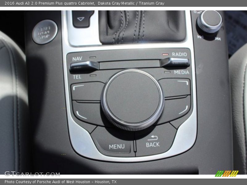 Controls of 2016 A3 2.0 Premium Plus quattro Cabriolet