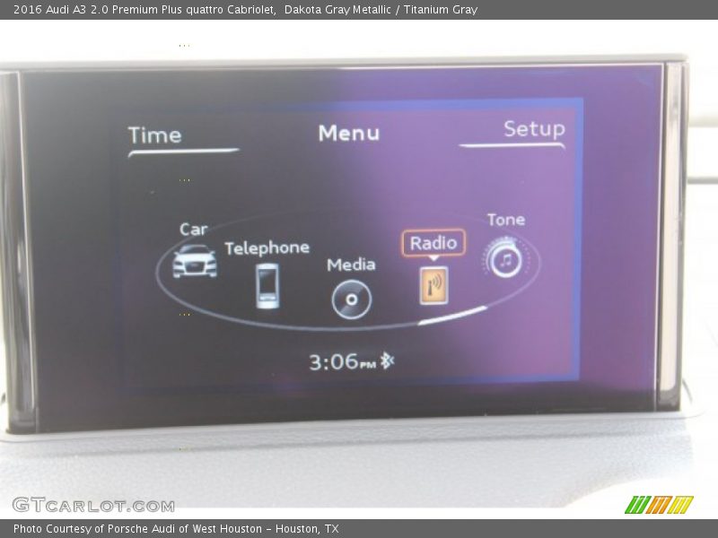Dakota Gray Metallic / Titanium Gray 2016 Audi A3 2.0 Premium Plus quattro Cabriolet