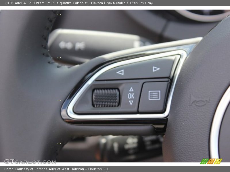 Controls of 2016 A3 2.0 Premium Plus quattro Cabriolet