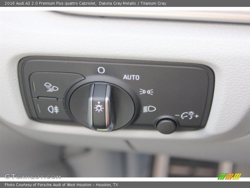 Controls of 2016 A3 2.0 Premium Plus quattro Cabriolet
