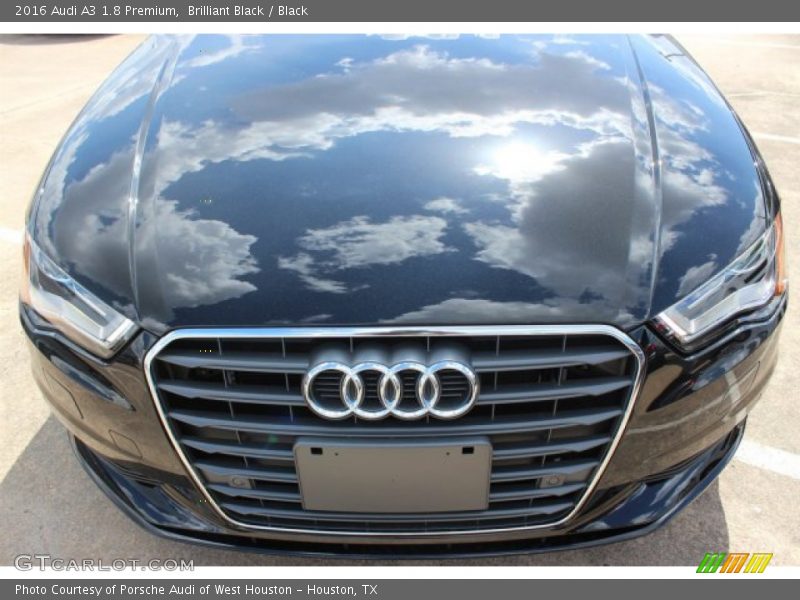 Brilliant Black / Black 2016 Audi A3 1.8 Premium
