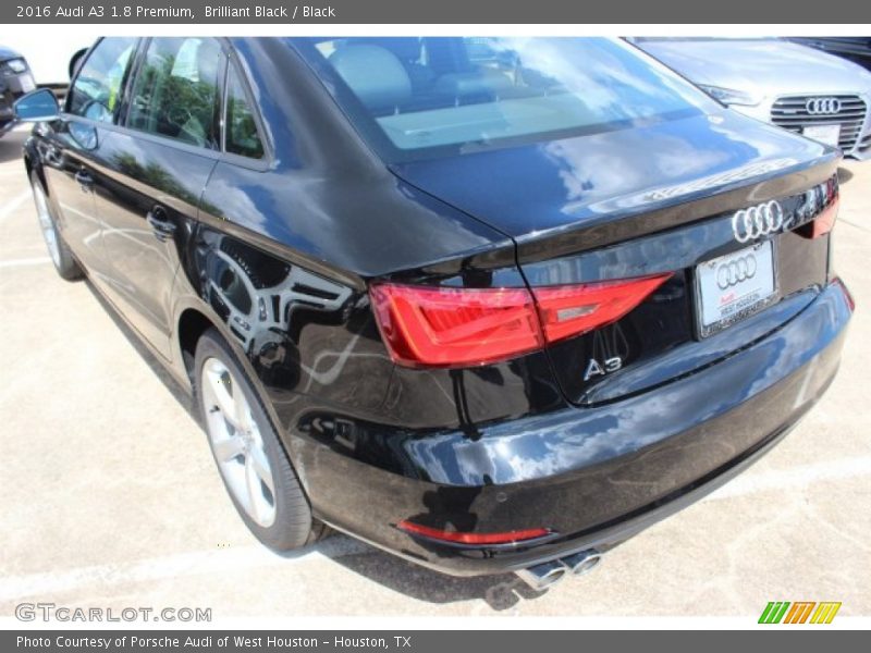 Brilliant Black / Black 2016 Audi A3 1.8 Premium