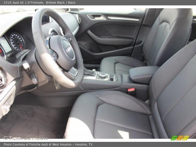 Brilliant Black / Black 2016 Audi A3 1.8 Premium