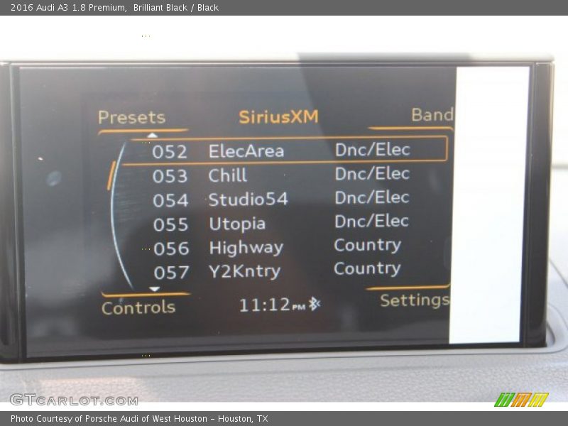 Brilliant Black / Black 2016 Audi A3 1.8 Premium