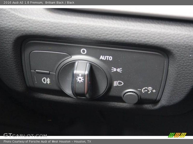 Controls of 2016 A3 1.8 Premium