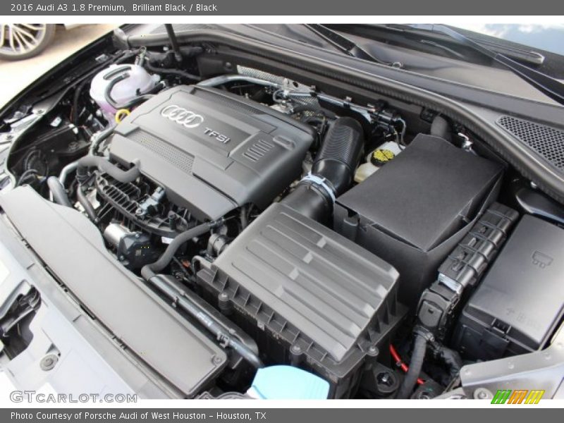  2016 A3 1.8 Premium Engine - 1.8 Liter Turbocharged/TFSI DOHC 16-Valve VVT 4 Cylinder