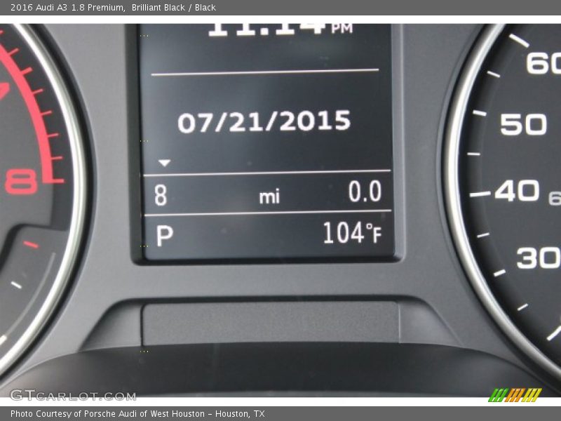 Brilliant Black / Black 2016 Audi A3 1.8 Premium