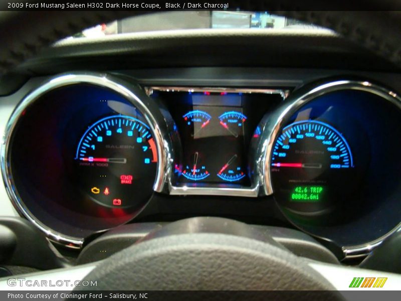 Black / Dark Charcoal 2009 Ford Mustang Saleen H302 Dark Horse Coupe