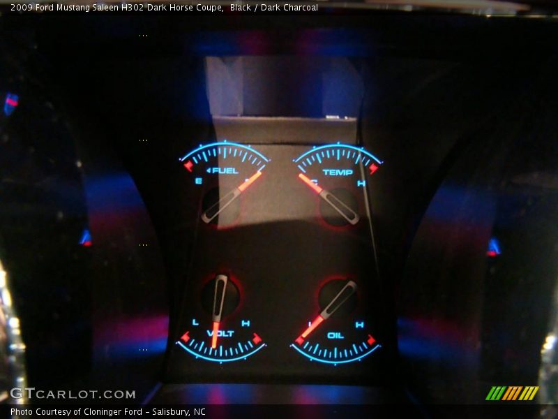 Black / Dark Charcoal 2009 Ford Mustang Saleen H302 Dark Horse Coupe