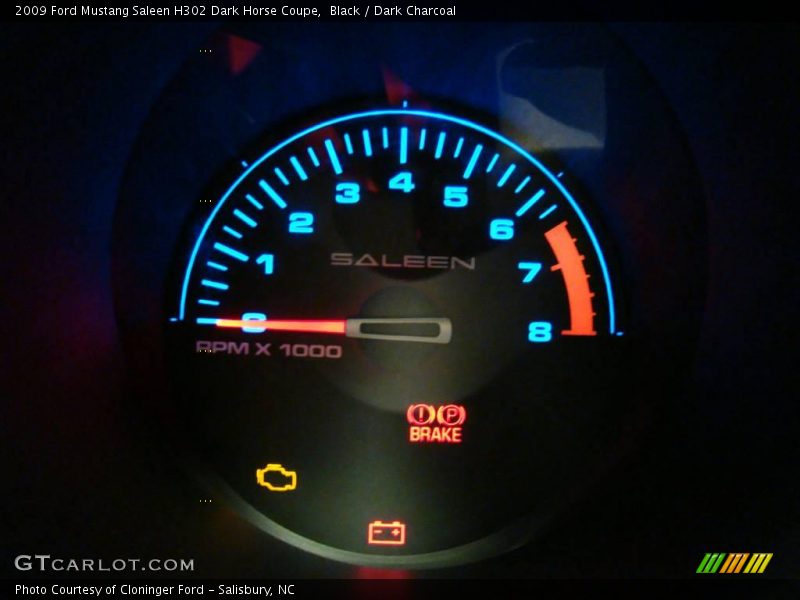 Black / Dark Charcoal 2009 Ford Mustang Saleen H302 Dark Horse Coupe