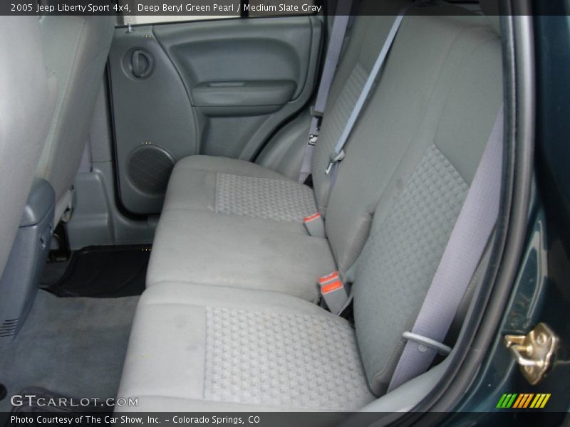 Deep Beryl Green Pearl / Medium Slate Gray 2005 Jeep Liberty Sport 4x4