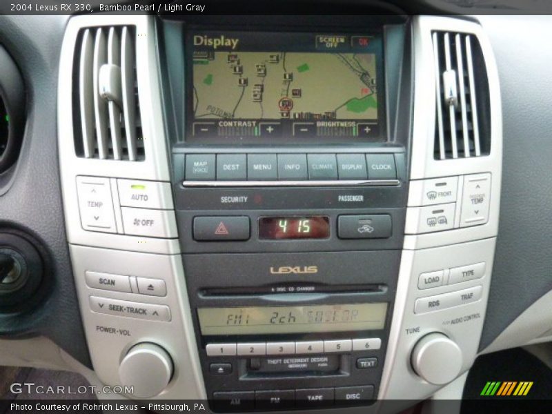 Bamboo Pearl / Light Gray 2004 Lexus RX 330