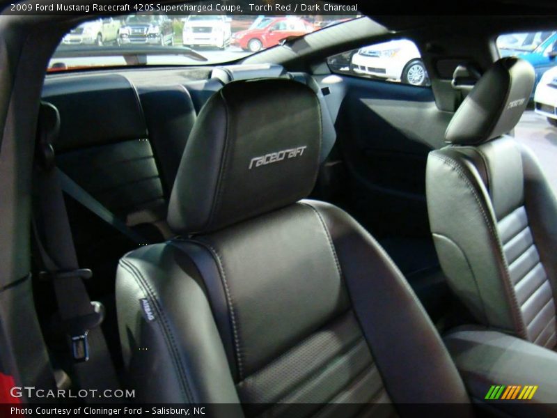 Torch Red / Dark Charcoal 2009 Ford Mustang Racecraft 420S Supercharged Coupe