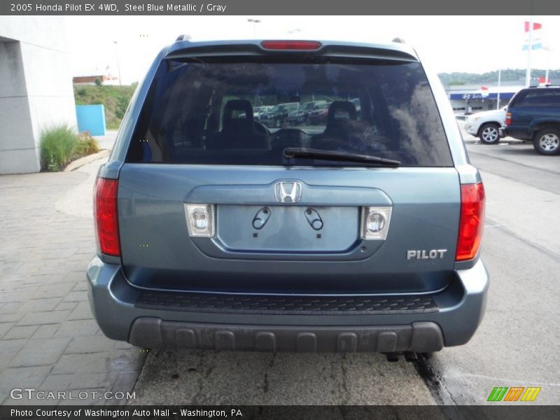 Steel Blue Metallic / Gray 2005 Honda Pilot EX 4WD