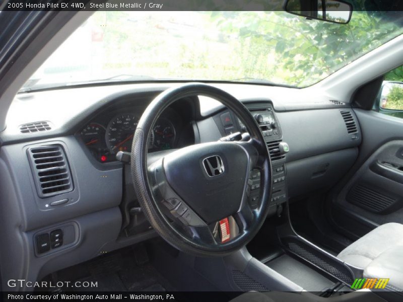  2005 Pilot EX 4WD Gray Interior