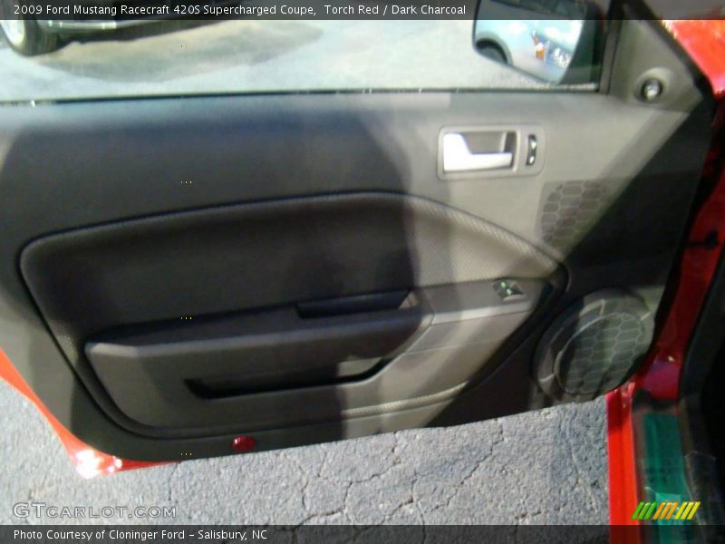 Torch Red / Dark Charcoal 2009 Ford Mustang Racecraft 420S Supercharged Coupe