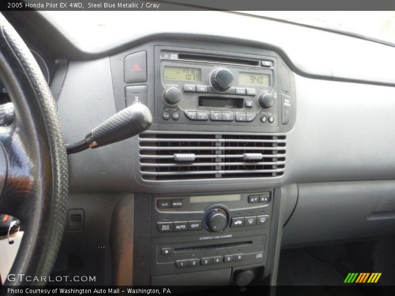 Steel Blue Metallic / Gray 2005 Honda Pilot EX 4WD