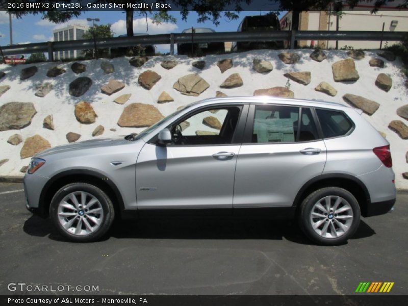  2016 X3 xDrive28i Glacier Silver Metallic