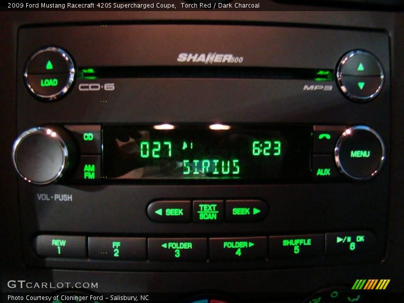 Torch Red / Dark Charcoal 2009 Ford Mustang Racecraft 420S Supercharged Coupe