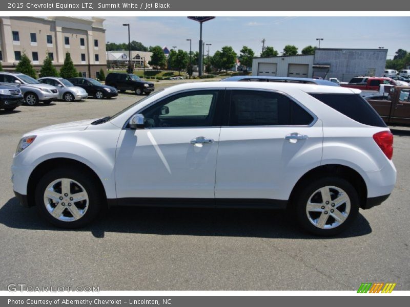 Summit White / Jet Black 2015 Chevrolet Equinox LTZ