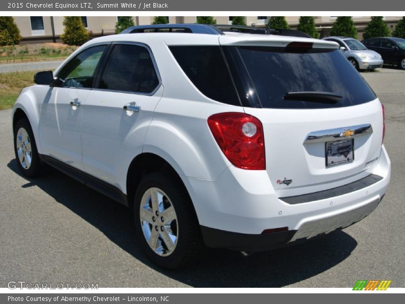 Summit White / Jet Black 2015 Chevrolet Equinox LTZ