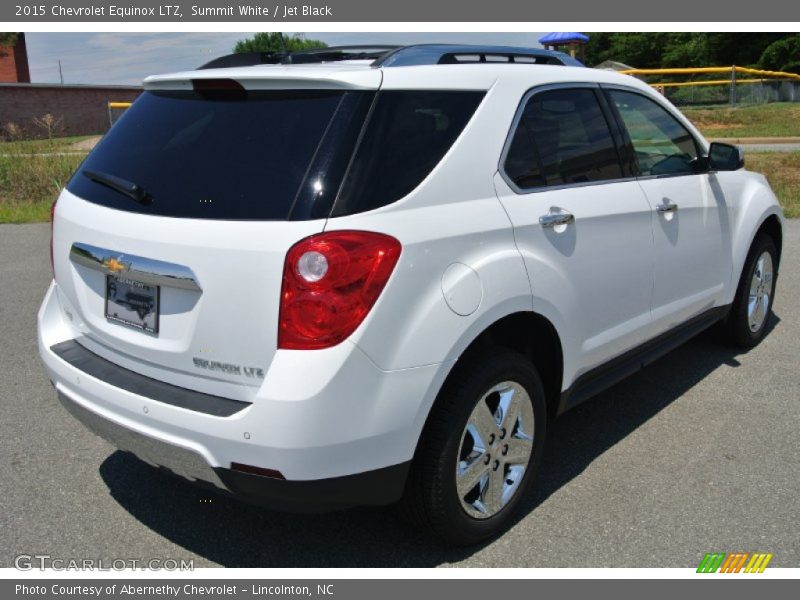 Summit White / Jet Black 2015 Chevrolet Equinox LTZ