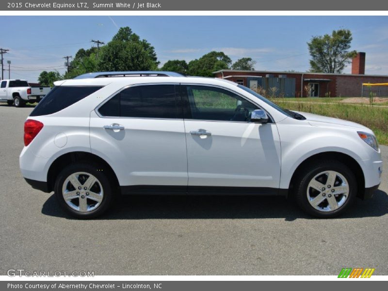 Summit White / Jet Black 2015 Chevrolet Equinox LTZ