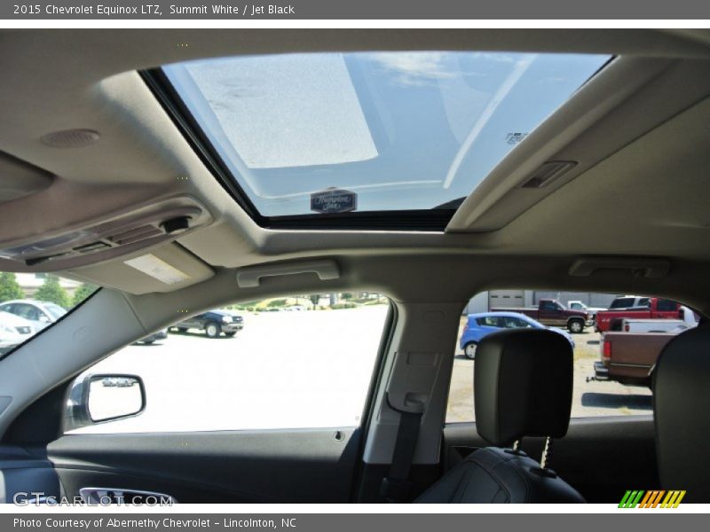 Summit White / Jet Black 2015 Chevrolet Equinox LTZ
