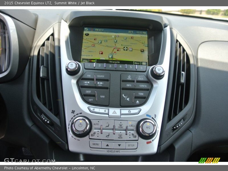 Summit White / Jet Black 2015 Chevrolet Equinox LTZ