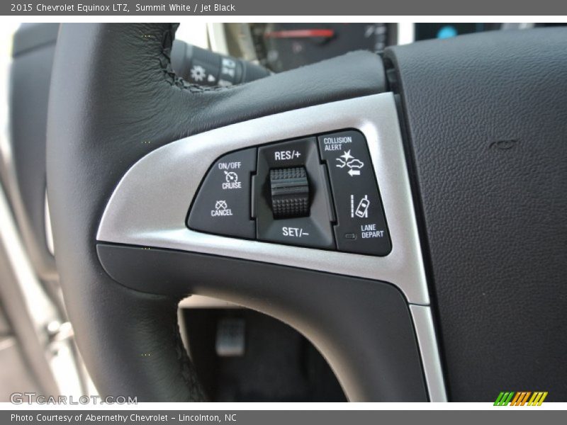 Summit White / Jet Black 2015 Chevrolet Equinox LTZ