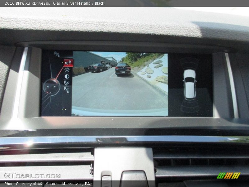 Glacier Silver Metallic / Black 2016 BMW X3 xDrive28i