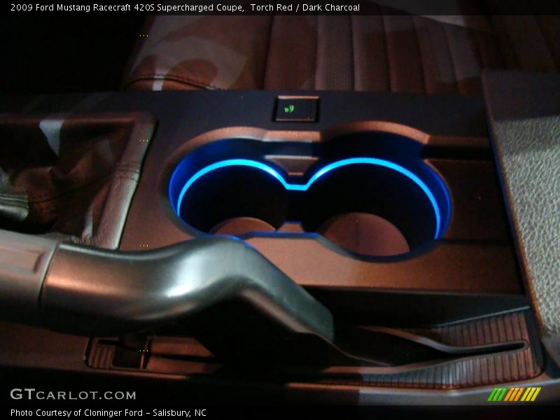 Torch Red / Dark Charcoal 2009 Ford Mustang Racecraft 420S Supercharged Coupe