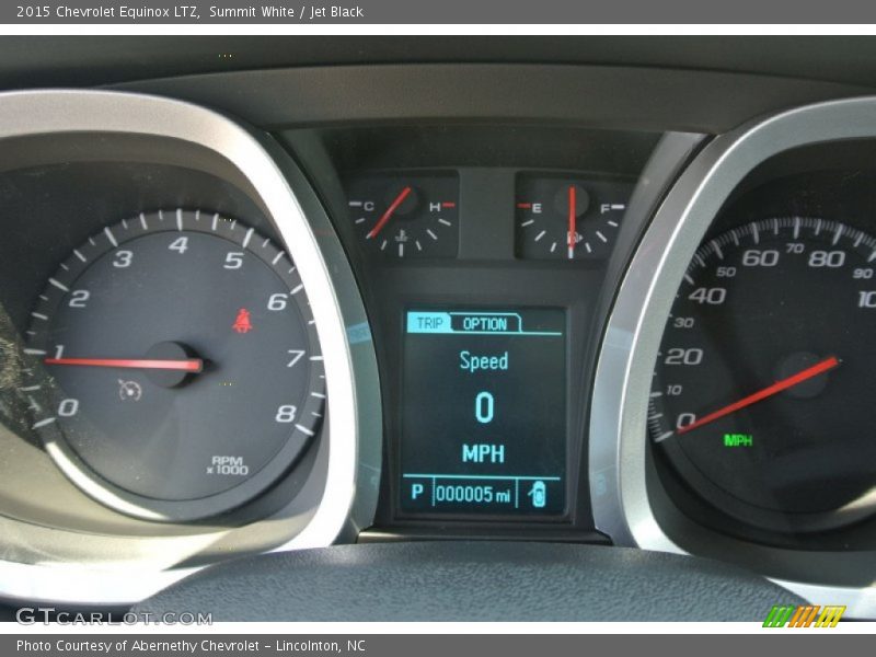 Summit White / Jet Black 2015 Chevrolet Equinox LTZ