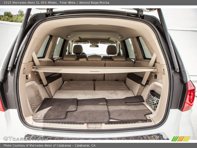 Polar White / Almond Beige/Mocha 2015 Mercedes-Benz GL 450 4Matic