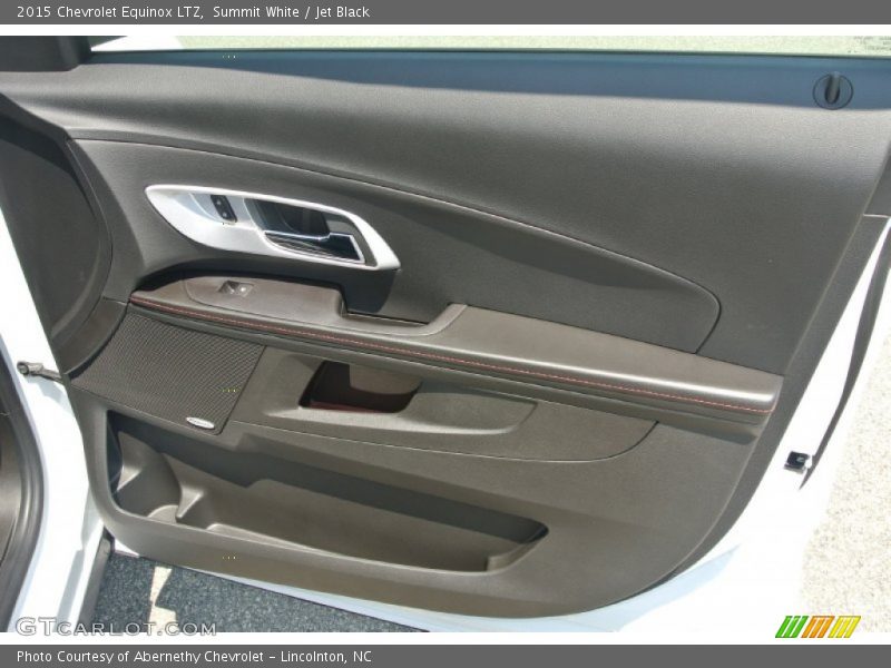 Summit White / Jet Black 2015 Chevrolet Equinox LTZ