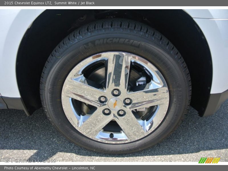 Summit White / Jet Black 2015 Chevrolet Equinox LTZ