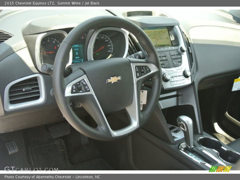Summit White / Jet Black 2015 Chevrolet Equinox LTZ