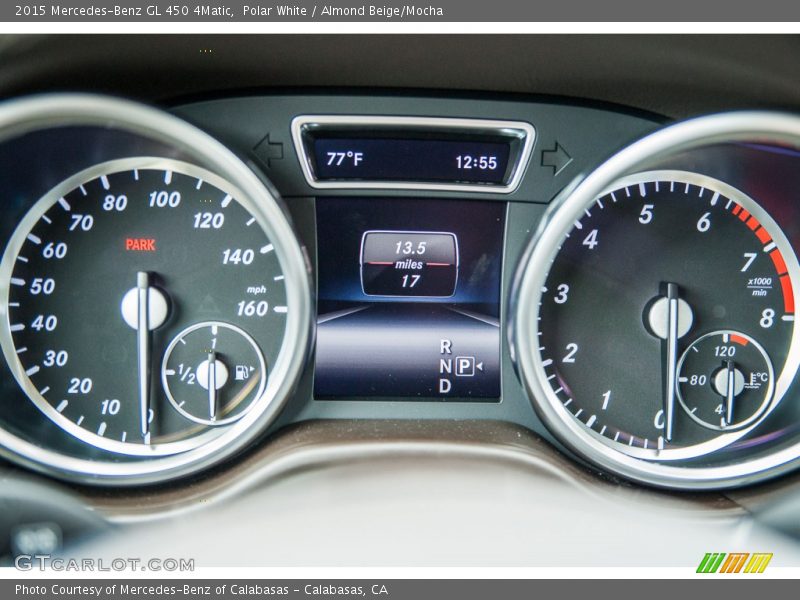 Polar White / Almond Beige/Mocha 2015 Mercedes-Benz GL 450 4Matic