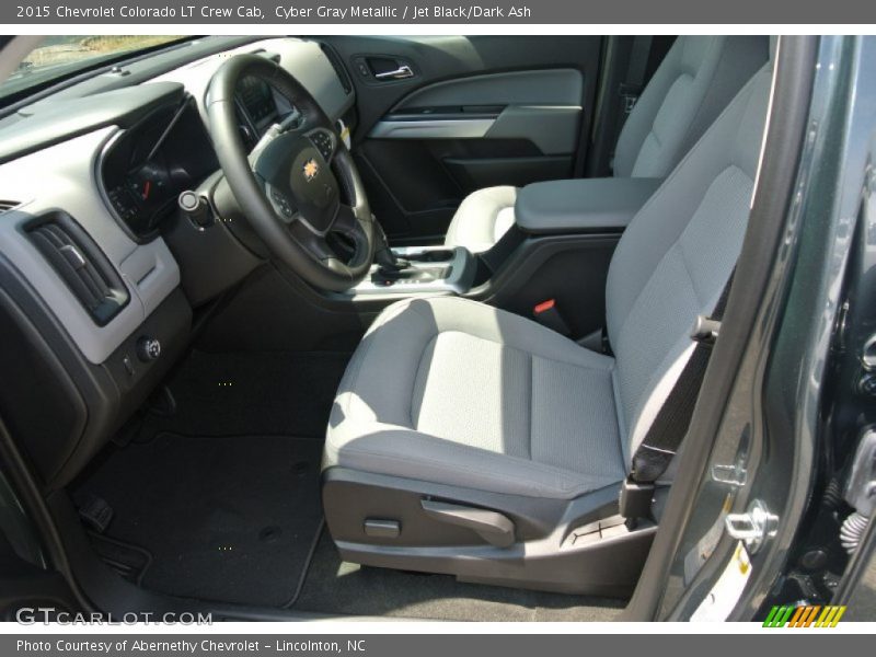 Cyber Gray Metallic / Jet Black/Dark Ash 2015 Chevrolet Colorado LT Crew Cab