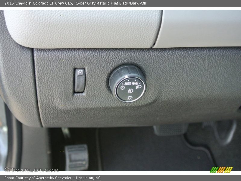 Cyber Gray Metallic / Jet Black/Dark Ash 2015 Chevrolet Colorado LT Crew Cab
