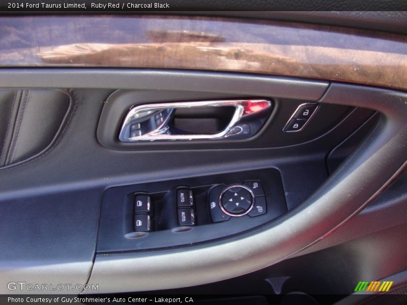 Ruby Red / Charcoal Black 2014 Ford Taurus Limited