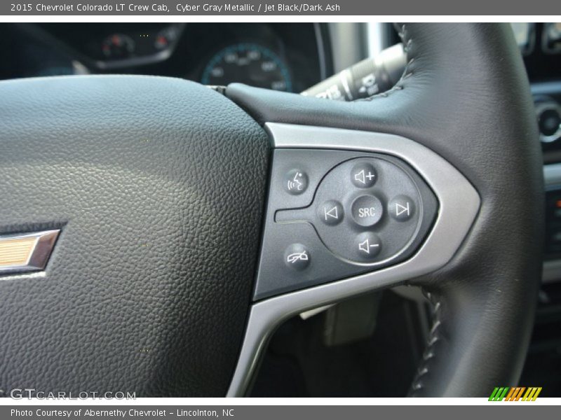 Cyber Gray Metallic / Jet Black/Dark Ash 2015 Chevrolet Colorado LT Crew Cab