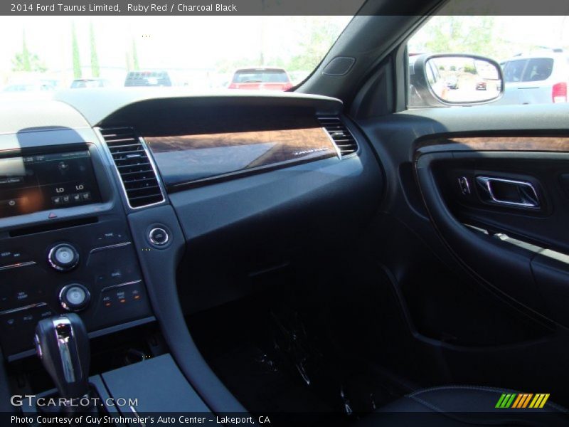 Ruby Red / Charcoal Black 2014 Ford Taurus Limited