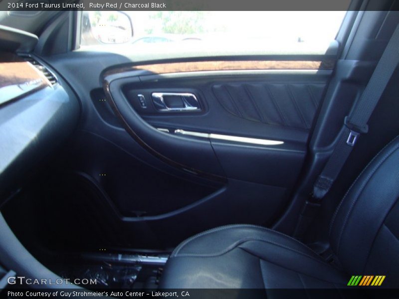 Ruby Red / Charcoal Black 2014 Ford Taurus Limited