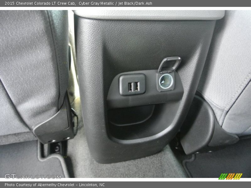 Cyber Gray Metallic / Jet Black/Dark Ash 2015 Chevrolet Colorado LT Crew Cab