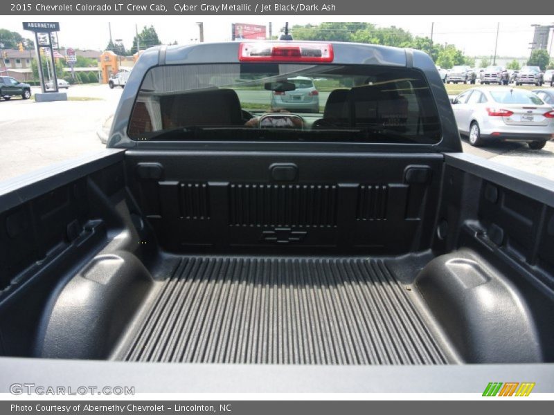 Cyber Gray Metallic / Jet Black/Dark Ash 2015 Chevrolet Colorado LT Crew Cab