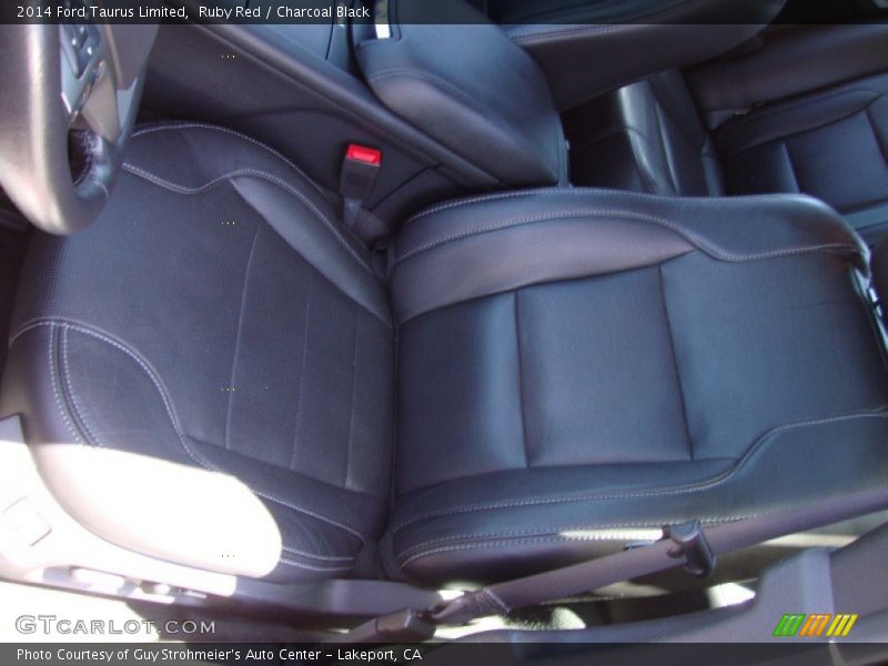 Ruby Red / Charcoal Black 2014 Ford Taurus Limited
