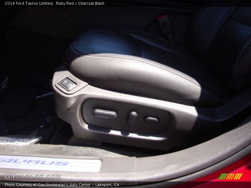 Ruby Red / Charcoal Black 2014 Ford Taurus Limited