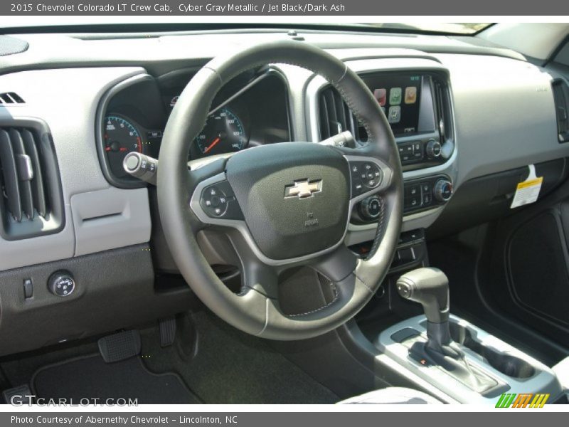 Cyber Gray Metallic / Jet Black/Dark Ash 2015 Chevrolet Colorado LT Crew Cab